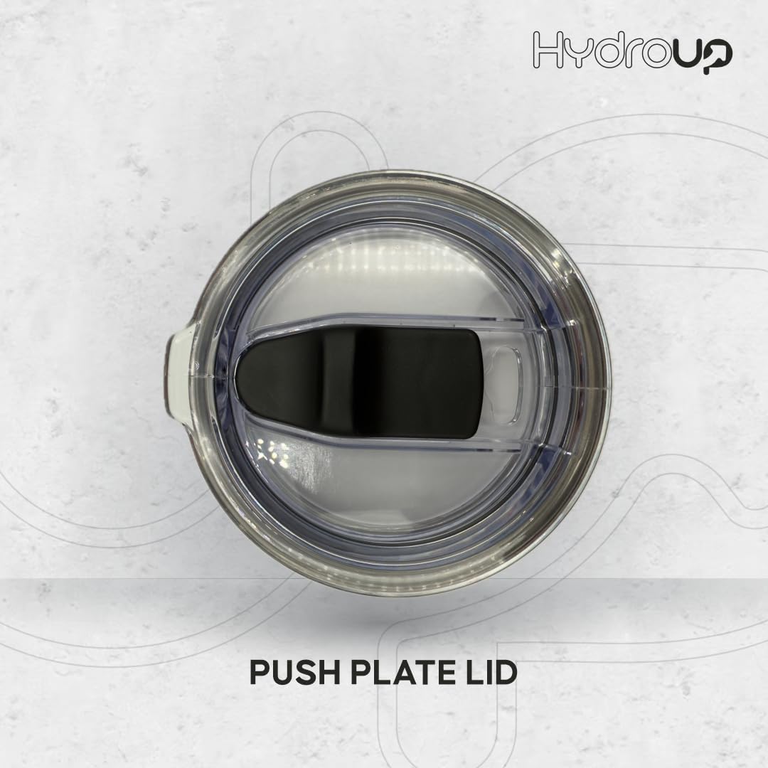 20 oz Tumbler Cup | Stainless Steel Insulated Coffee Mug with Lid | Coffee Travel Mug & Iced Coffee Cup | Leakproof Coffee Tumbler | BPA-Free Insulated Tumblers (White)