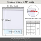 Cordless Roller Shades Blackout Blinds - Image 5