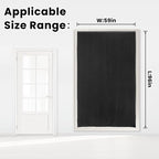 Adhesive Blackout Curtains- Self Stick Curtain No Rod Needed Easy to Hang - Image 7