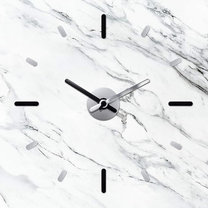 Presentime & Co Large Frameless DIY Wall Clock - Image 4