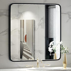 36X36 Inch Black Frame Bathroom by FTOTI