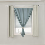 AJAZZ Self Adhesive Curtains 100% Blackout Shades Window Cover Sticky Curtain - Image 7