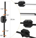 Battery Operated Wall Sconce Set of Two, USB Rechargeable Wall Sconce - Image 8