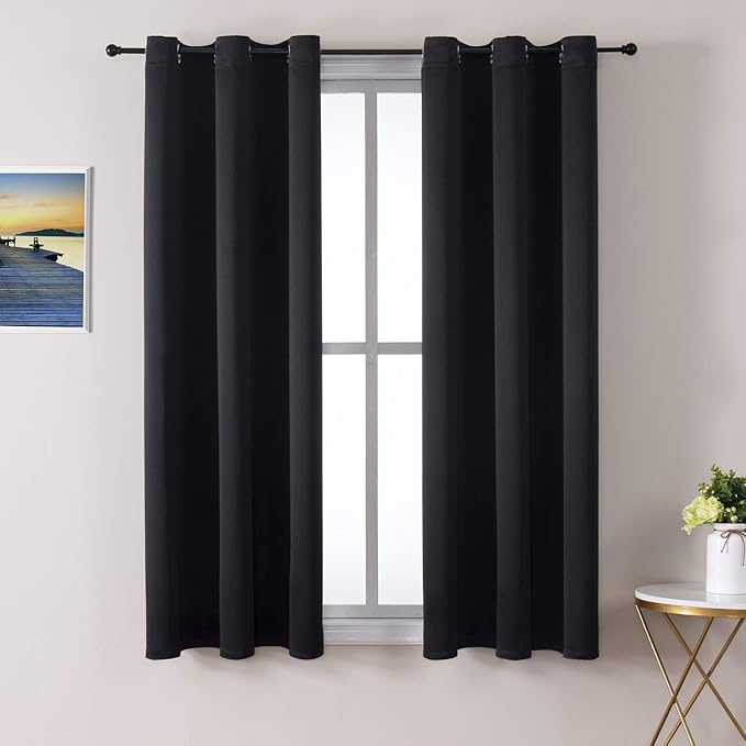 ChrisDowa Small Window Curtains 50 inches Long by ChrisDowa