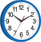 Rohioue Wall Clock Modern 8 Inch Battery Operated Silent Non Ticking Small - Image 2