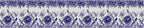 Blue Purple Floral Bird Wallpaper Border 196x4 Inch Peel and Stick Wall Border - Image 2