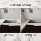BAYYA White Marble Wallpaper Peel Stick Thicken 24"x197" Waterproof Furniture - Image 7