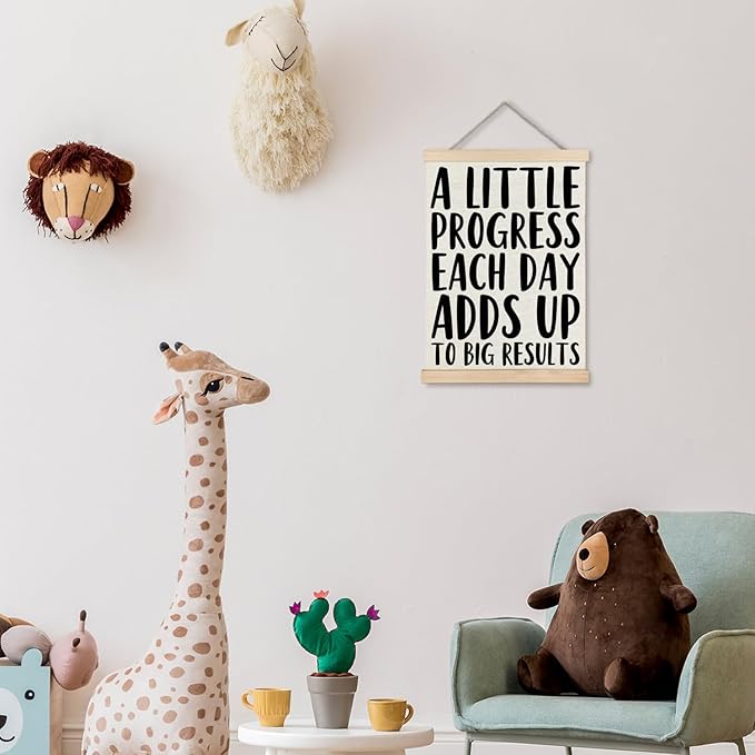 Supwhd Aesthetics Positive Affirmations Wall Decor, Inspirational Add Up to Big - Image 4