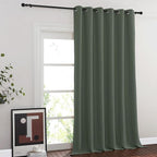 NICETOWN Blackout 90 inch Sliding Door Curtain - Image 2