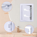 Suteck Plastic Access Panel for Drywall Ceiling 6 x 9 Inch Reinforced Plumbing - Image 5