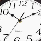 Foxtop 12 Inch Wall Clocks Battery Operated Silent Non-Ticking Classic Vintage - Image 5
