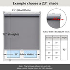Customize Cordless Roller Shades Blackout Blinds - Image 5