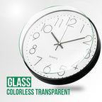 Wall Clock Non-Ticking Silent Modern Simple Style Round Decor Clock - Image 5