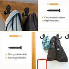 20 Pack Coat Hooks Wall Hooks for Hanging, Heavy Duty Double Prong Metal Hook - Image 5
