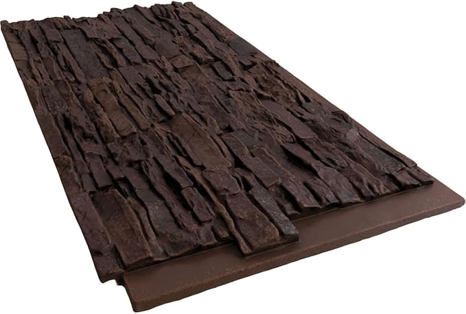 EverStone Canyon Ridge Faux Stone Panel, 45 3/4"W x 24 1/2"H x 1 1/4"D - Image 6