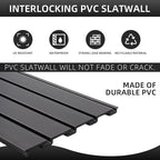 Slatwall Panel Garage Wall Organizer, Heavy Duty Wall Mounted Garage Slat Wall - Image 3