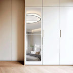 JEOYOO Full Length Wall Mirror Tiles, Frameless Full Body Mirror Tiles - Image 4