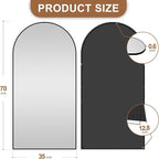 Delma Full Length Mirror, Large Floor Mirror - Image 2