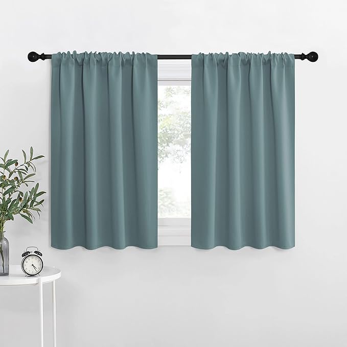 NICETOWN Blackout Curtains for Living Curtains, 2 Panels, 29 by 30, Room by NICETOWN