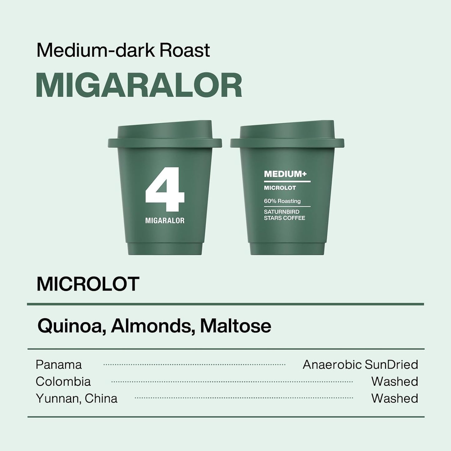 SATURNBIRD Coffee Instant Cold Brew, Medium-Dark Roast, Smooth & Balanced Blend of 100% Specialty Arabica, Enjoy Hot or Cold, Freeze Dried Iced Coffee, 24 Single Servings for Home Travel Office (NO.4)