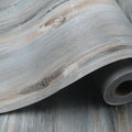 Wood Grain Peel and Stick Floor Tiles – 11.8” Width, Full Roll Length of 394" – by auxua