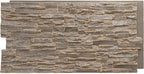 EverStone Canyon Ridge Faux Stone Panel, 45 3/4"W x 24 1/2"H x 1 1/4"D by EkenaMillwork