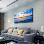 Wapluam Large Canvas Wall Art For Living Room Office Wall Decor Beach Pictures - Image 2