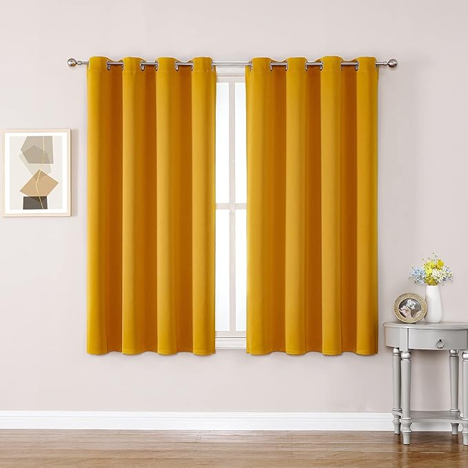 ChrisDowa Grommet Room Darkening Curtains by ChrisDowa
