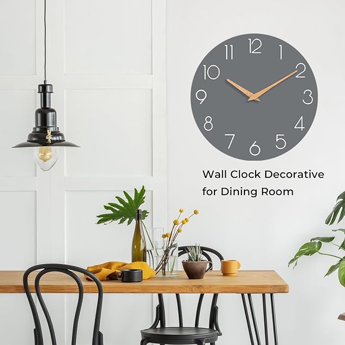 cicininc Wall Clock, Decorative Battery Operated Wall Clocks - Image 7