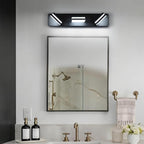 360° Rotate LED Dimmable Bathroom Vanity Light Fixtures, 1300LM Acrylic Matte - Image 3