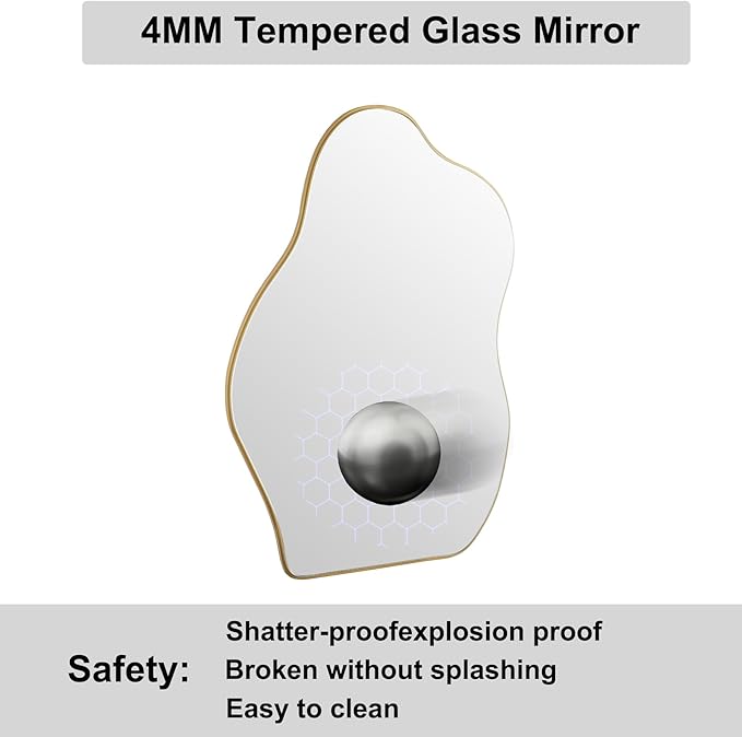BOMINICA Irregular Wall Mirror - Image 6