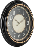 Pacific Bay Norden Huge Decorative Light-Weight 23-inch Wall Clock Silent - Image 9