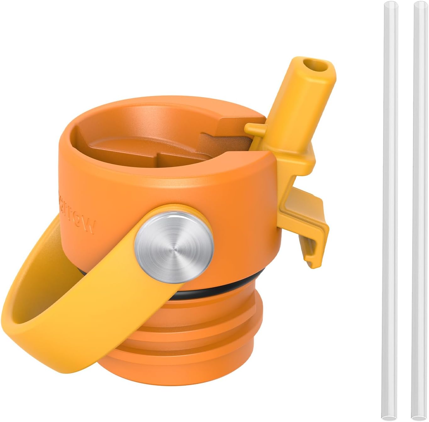 Super Sparrow Insulated Water Bottle - 17 Oz / 25 Oz / 32 Oz - Standard Mouth FlipFlow Flask - BPA Free, Leak Proof Drink Bottle- Ergonomic Straw Water Bottles for Work, Gym, Travel, Sports