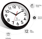 DAXSMY Atomic Wall Clock Analog 12 Inch Battery Operated Modern Decorative - Image 5