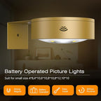 3Pack Picture Light Battery Operated Painting Lights - Image 9