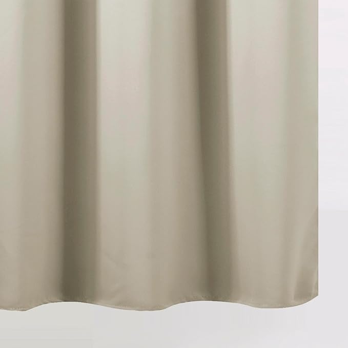LEMOMO Blackout Curtains 52 x 120 Inch Long Light Beige Curtains Set of 2 - Image 8