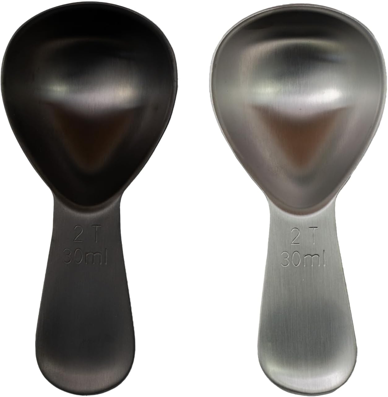 Coffee Scoop - Brushed Stainless Steel - 2 Tablespoon Capacity - Fits inside Airscape Canisters (Brushed Steel)