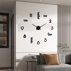 Large Modern Art Deco Wall Clock Silent Acrylic Unique Decorative Wall Clocks - Image 3