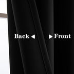 IGEMAEVE Black Curtains for Living Room, Custom Curtains Blackout Thermal - Image 3