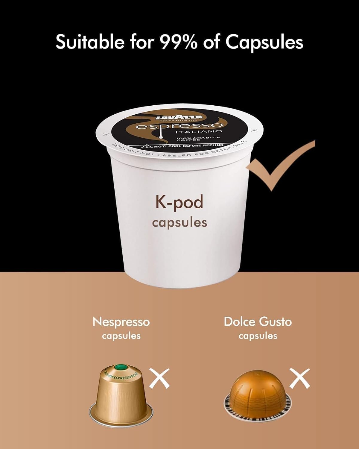 SIFENE single serve brewer 3-in-1 coffee machine for coffee pods ground loose tea 6 to 10oz brew sizes 50oz removable tank 1150w compact efficient white