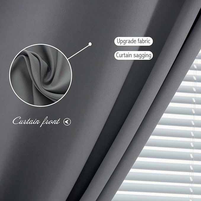 Portable Light Blocking Curtains Self-Stick Design, Removable Adhesive Window - Image 5