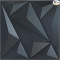 3D Wall Panel Diamond for Interior Wall Decor, Waterproof, Heat Resistant PVC by Unknown