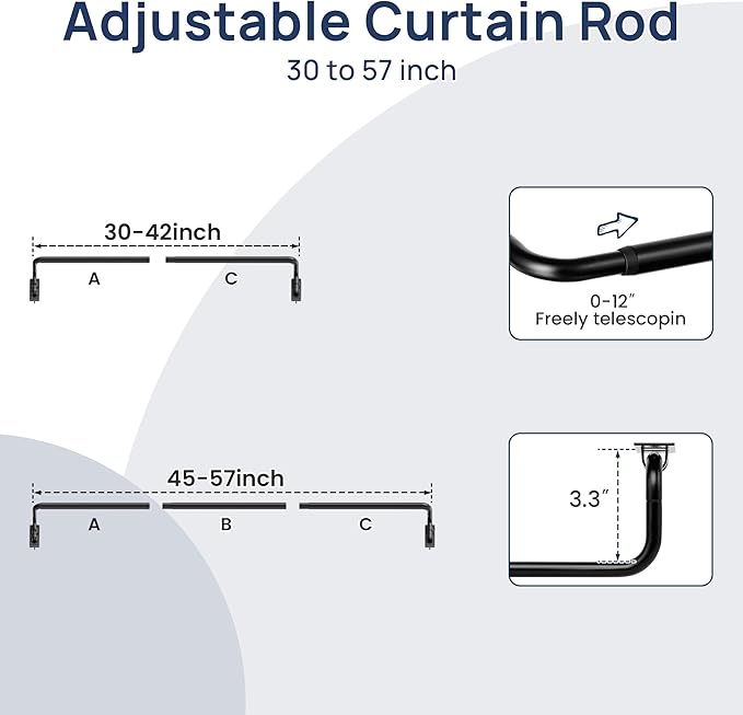 ENJOYBASICS Blackout Curtain rod - Image 5