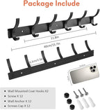 Optish Coat Rack Wall Mount, Wall Hooks - Image 2
