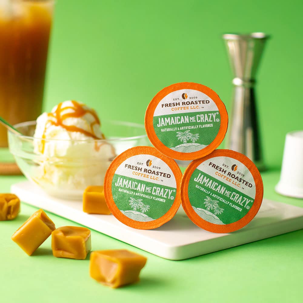 Fresh Roasted Coffee, Fun Flavors, Flavored Coffee Pod Variety Pack, K-Cup Compatible, 48 Count