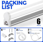 Barrina T5 LED Ceiling Light Fixtures, Corded Electric - Image 8