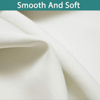 Yakamok 100% Cream Blackout Curtains - Image 7