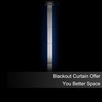 LEMOMO Blackout Curtains 52 x 63 inch/Royal Blue Curtains Set of 2 - Image 3