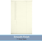 Lotus & Windoware Cordless 1" Vinyl Mini Blind 32" Wide x 64" Long - Image 4