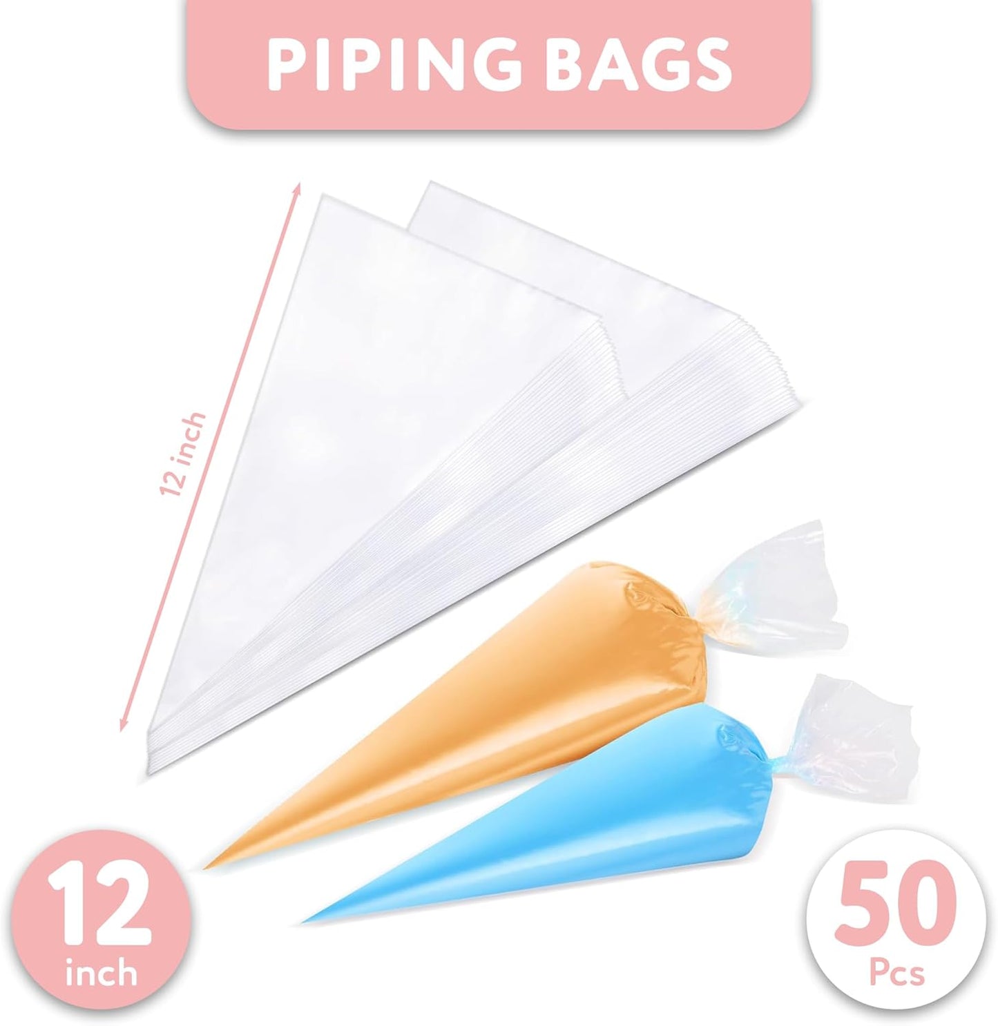 Cake Stencils (10 inch Numbers + 50bags)